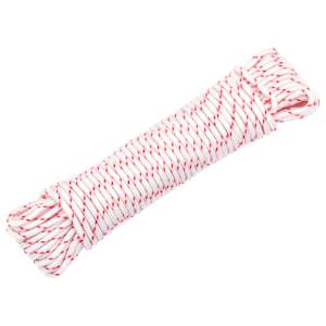 Startovací šňůra bílo-červená Ø 3 mm 10 m nylon - obrázek 1
