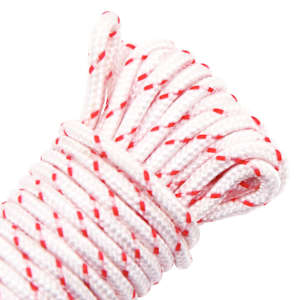 Startovací šňůra bílo-červená Ø 3 mm 10 m nylon - obrázek 8