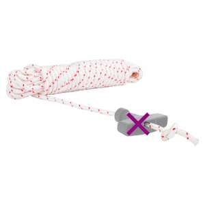 Startovací šňůra bílo-červená Ø 6 mm 10 m nylon - obrázek 3