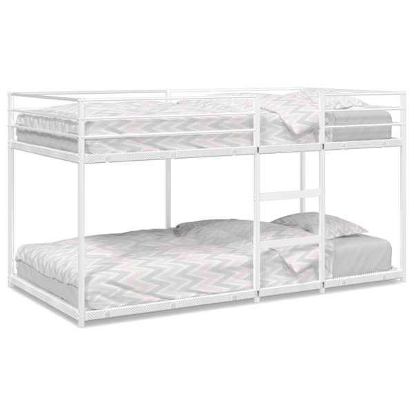 vidaXL narivoodi ilma madratsita Valge 90x190 cm Teras