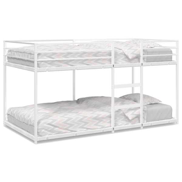 vidaXL narivoodi ilma madratsita Valge 100x190 cm Teras