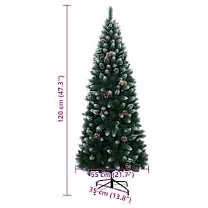 Umělý vánoční stromek se 150 LED 120 cm - obrázek 12