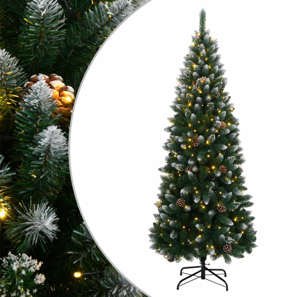 vidaXL Künstlicher Weihnachtsbaum 300 LEDs 180 cm