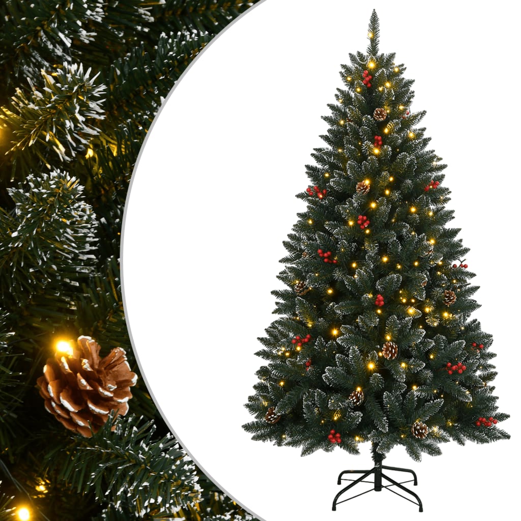 vidaXL Künstlicher Weihnachtsbaum 150 LEDs 120 cm