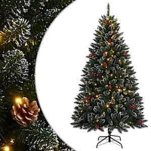Umělý vánoční stromek s 300 LED 240 cm - obrázek 1