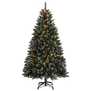Umělý vánoční stromek s 300 LED 240 cm - obrázek 2