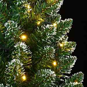 Umělý úzký vánoční stromek se 150 LED 120 cm - obrázek 8