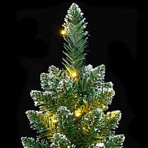 Umělý úzký vánoční stromek s 300 LED 180 cm - obrázek 7