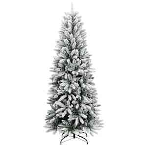 Umělý vánoční stromek s 300 LED a sněhem 240 cm - obrázek 3