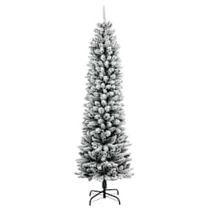 Umělý vánoční stromek s 300 LED a sněhem 180 cm - obrázek 3