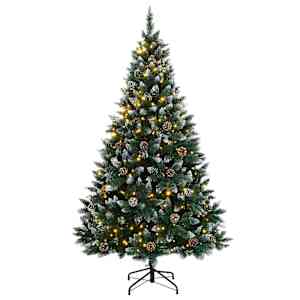 Umělý vánoční stromek se 150 LED 150 cm - obrázek 3