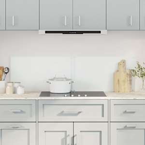 Kuhinjska zaščitna obloga 2 kosa 70x50 cm kaljeno steklo