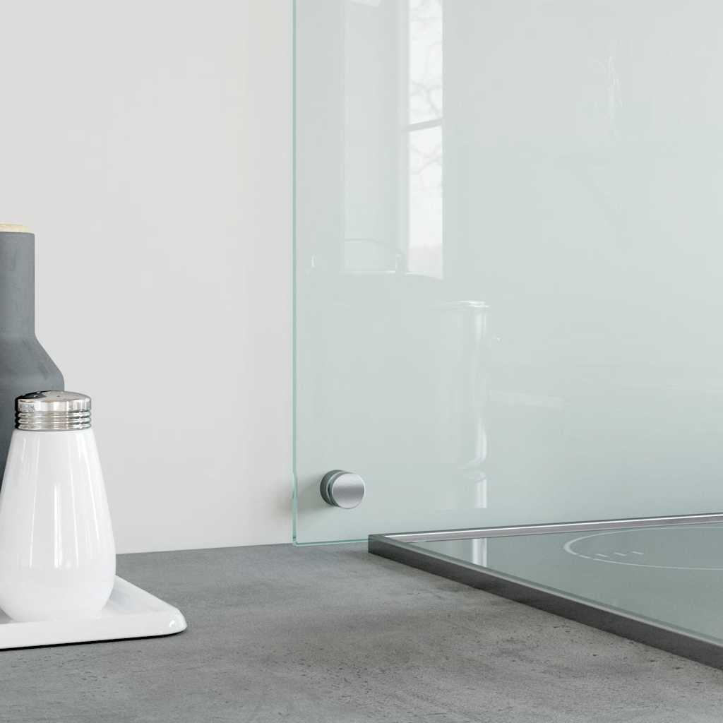 Thumbnail - vidaXL Küchenrückwände 2 Stk. Transparent 70x60 cm Hartglas