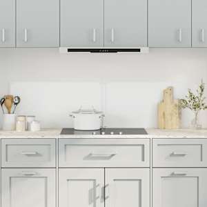 Kuhinjska zaščitna obloga 2 kosa 80x40 cm kaljeno steklo