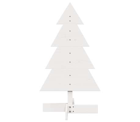 vidaXL feh&eacute;r t&ouml;m&ouml;r fenyőfa kar&aacute;csonyfa-dekor&aacute;ci&oacute; 80 cm