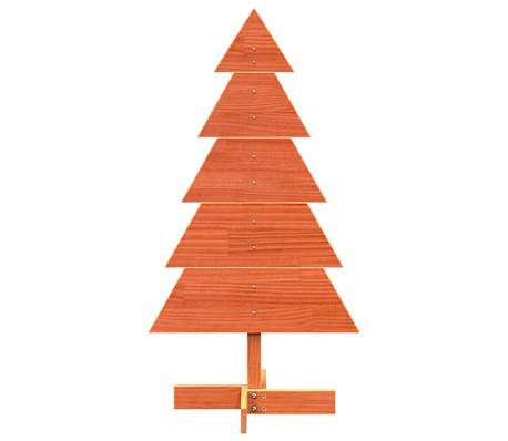 vidaXL Arbre de No&euml;l en bois pour d&eacute;coration 100 cm bois de pin massif