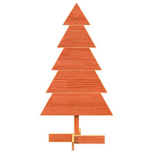 vidaXL Arbre de No&euml;l en bois pour d&eacute;coration 100 cm bois de pin massif