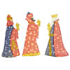 vidaXL 3 Wise Men Christmas Lighting 3 tk LED-i Soe valge 105 cm