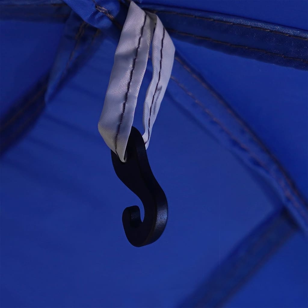 Tente de piscine moustiquaire amovible parois maille bleu soldes azur vidaXL
