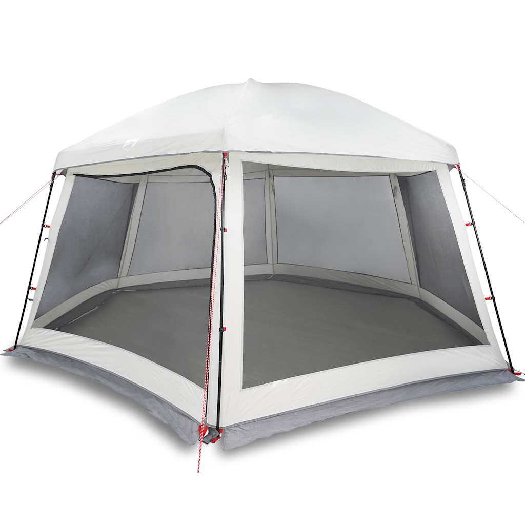 vidaXL Cort de piscină cu pereți detașabili, gri 512x458 cm