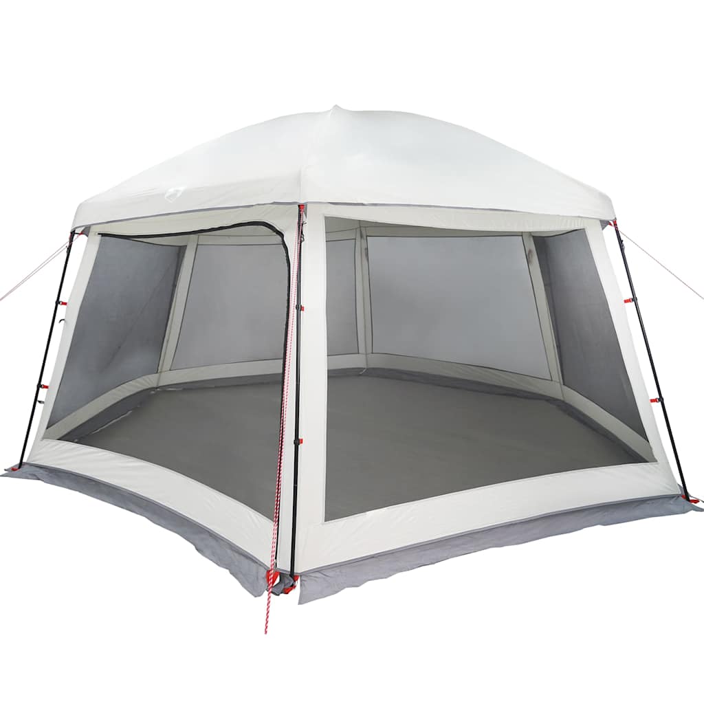 vidaXL Cort de piscină cu pereți detașabili, gri 512x458 cm