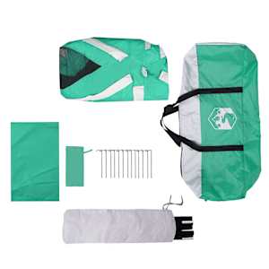 Bazénový stan s odnímatelným poklopem&Síťované stěny Sea Green - obrázek 11