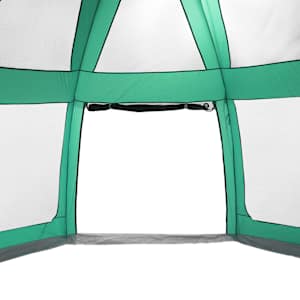 Bazénový stan s odnímatelným poklopem&Síťované stěny Sea Green - obrázek 8
