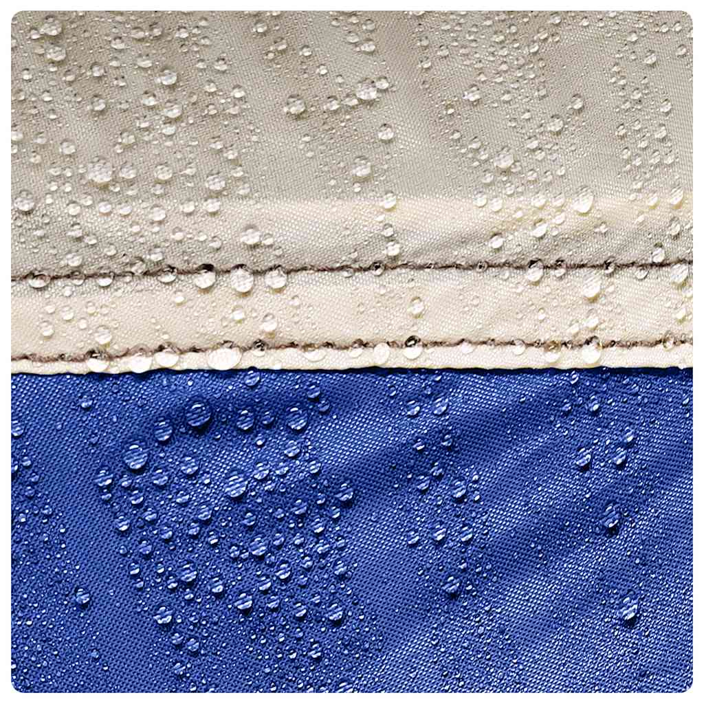 Tente de piscine moustiquaire amovible parois maille bleu azur liquidation vidaXL