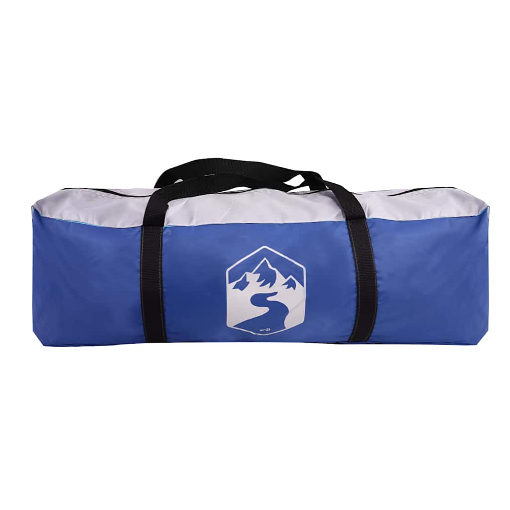 Tente de tendance piscine moustiquaire amovible parois maille bleu azur vidaXL