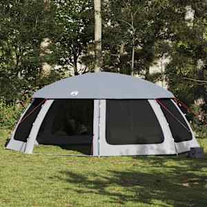 Šotor za bazen z odstranljivo muho & Mrežaste stene sive barve