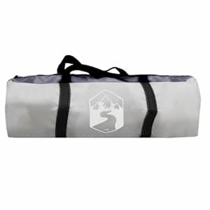 Bazénový stan Šedá 366 x 305 x 231 cm Polyester a sklolaminát - obrázek 11