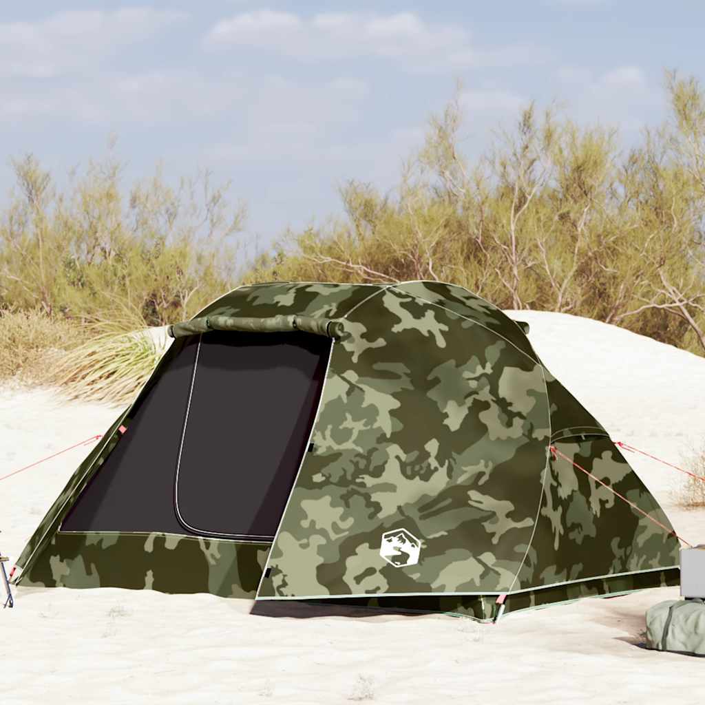 Tenda de pesca para 5 pessoas impermeável camuflagem