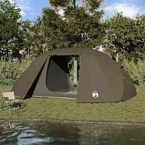 Ribiški šotor s streho Rjava 514 x 465 x 187 cm