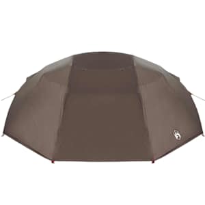 Rybářský stan Hnědá 514 x 465 x 187 cm Polyester a sklolaminát - obrázek 4