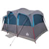 vidaXL Peretelk 435 x 255 x 216 cm Pol&uuml;ester ja teras Sinine ja Hall