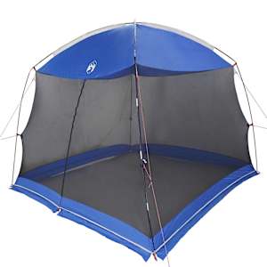 vidaXL S&auml;&auml;sev&otilde;rguga telk katusega Sinine Azure 320 x 320 x 218 cm
