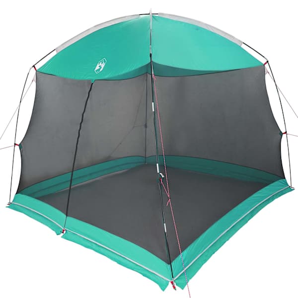 vidaXL S&auml;&auml;sev&otilde;rguga telk katusega Mere Roheline 320 x 320 x 218 cm