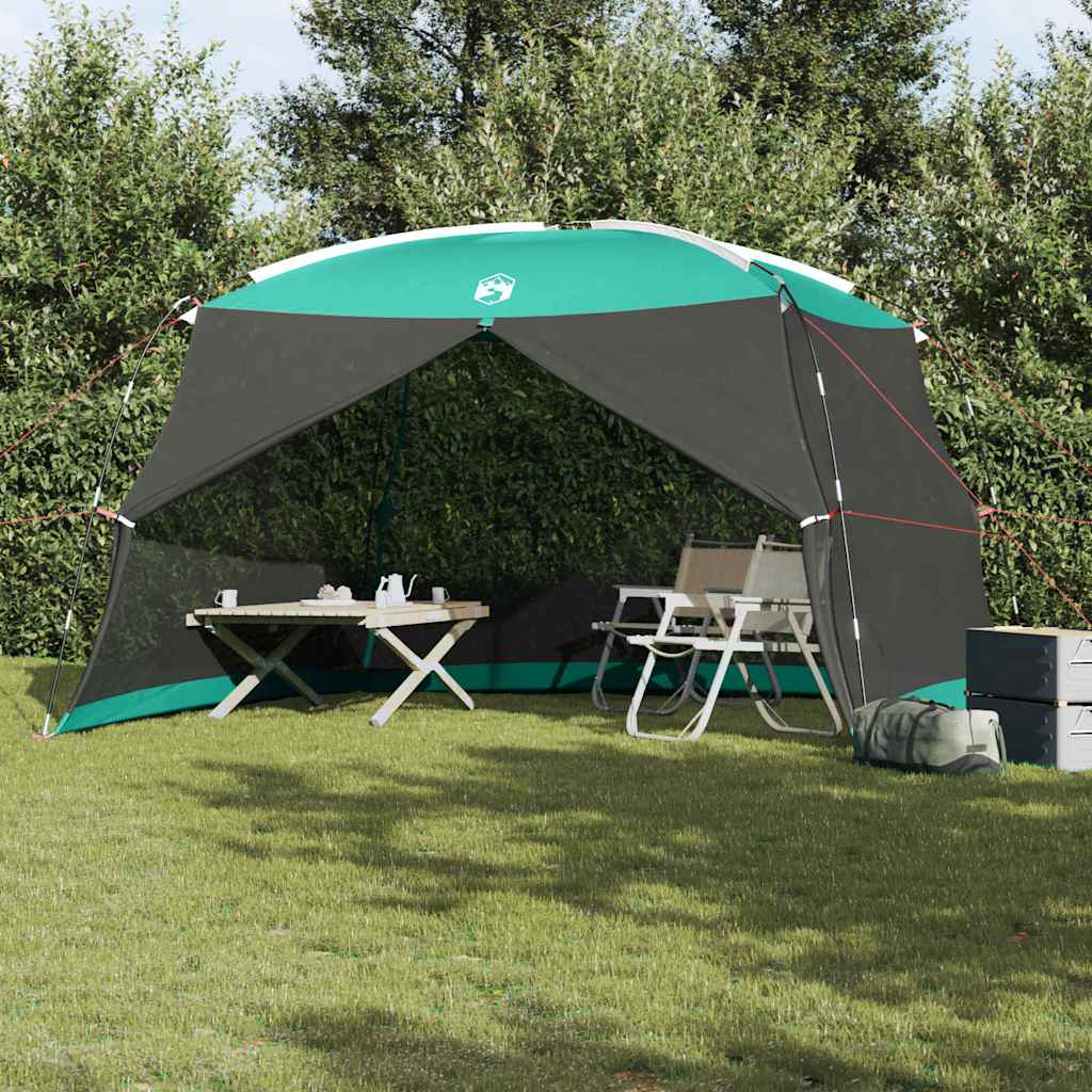 Camping Myggenet med Dør Grøn til 4 Personer Vandtæt