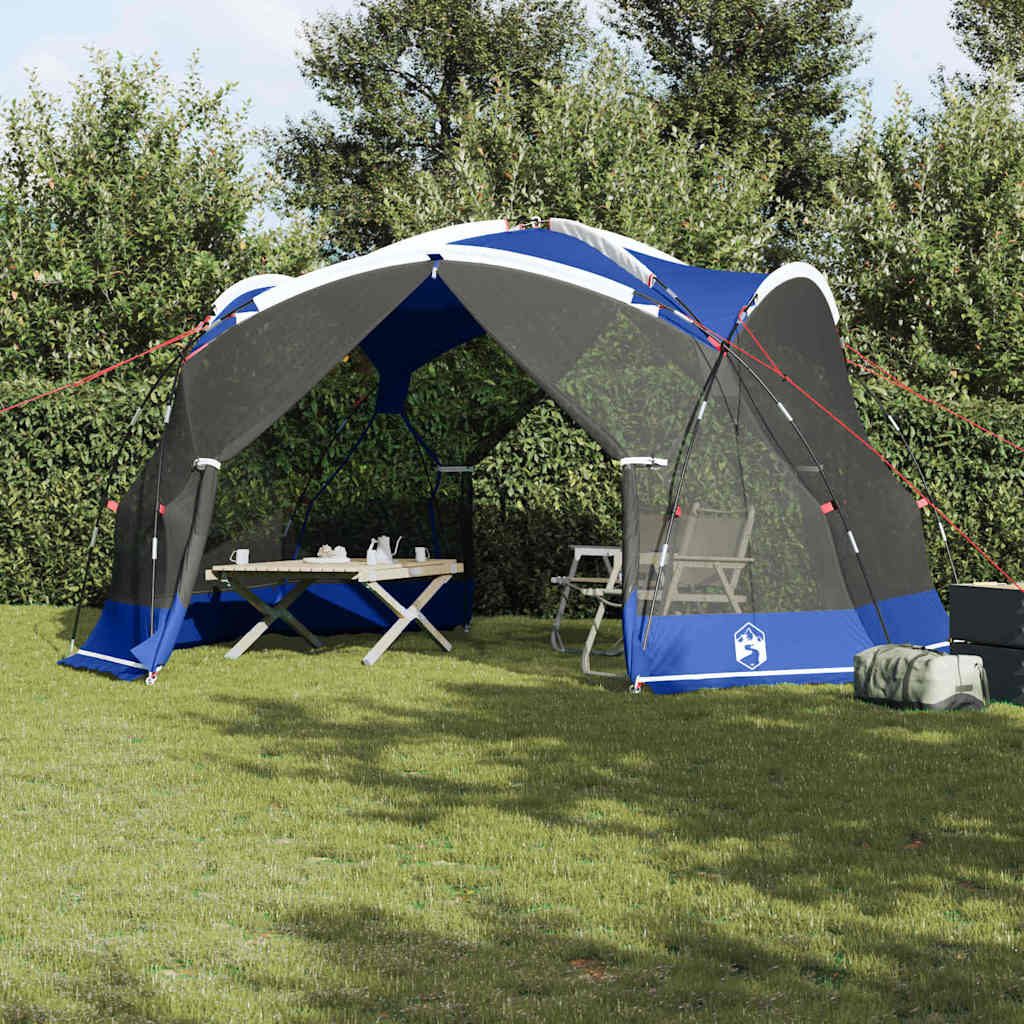 Thumbnail - vidaXL Zelte mit Dach Azurblau 434 x 434 x 230 cm Polyester