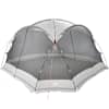 vidaXL S&auml;&auml;sev&otilde;rguga telk 434 x 434 x 230 cm Pol&uuml;ester ja Klaaskiud