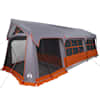 vidaXL Peretelk 620 x 322 x 240 cm Pol&uuml;ester Hall ja oranž