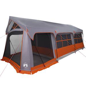 vidaXL Peretelk katusega Hall ja oranž 620 x 322 x 240 cm Pol&uuml;ester