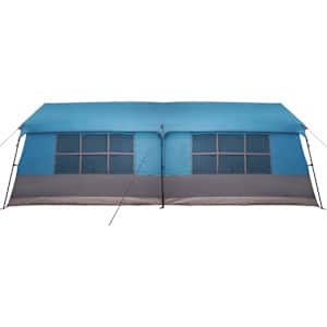 Rodinný stan Modrý a šedý 622 x 295 x 238 cm Polyester a ocel - obrázek 6