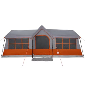 Rodinný stan se střechou Šedá a oranžová 622 x 295 x 238 cm - obrázek 4
