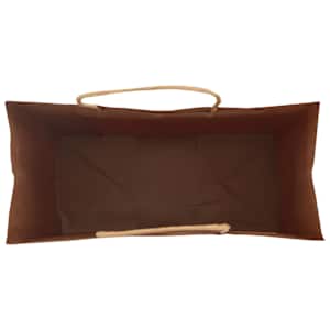 Papírové tašky 250 ks s uchy hnědé 26x12x35 cm - obrázek 8