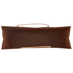 Papírové tašky 250 ks s uchy hnědé 32x12x42 cm - obrázek 8