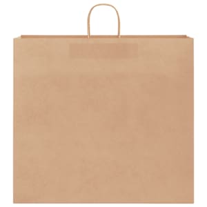 Papírové sáčky 250 ks s uchy hnědé 54x15x49 cm - obrázek 5