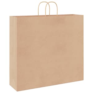 Papírové sáčky 250 ks s uchy hnědé 54x15x49 cm - obrázek 7