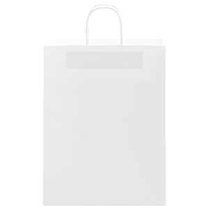 Papírové sáčky 250 ks s uchy bílé 32x12x42 cm - obrázek 5