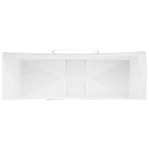 Papírové sáčky 250 ks s uchy bílé 32x12x42 cm - obrázek 8
